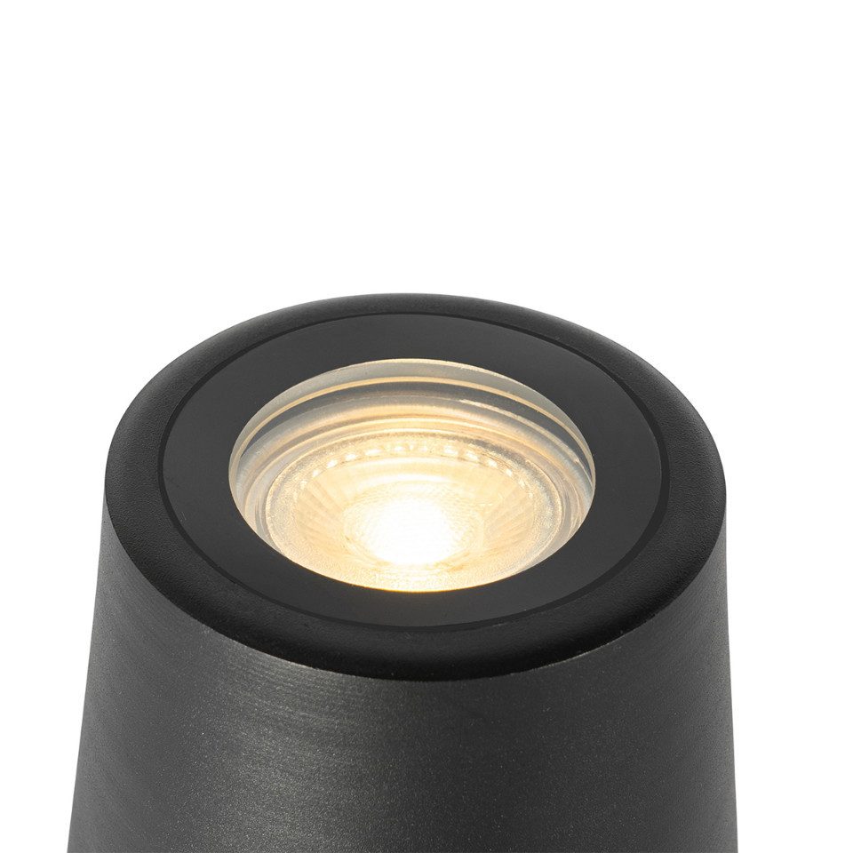 Qazqa Außen-Stehlampe Lennard, ohne Leuchtmittel, GU10, günstig online kaufen