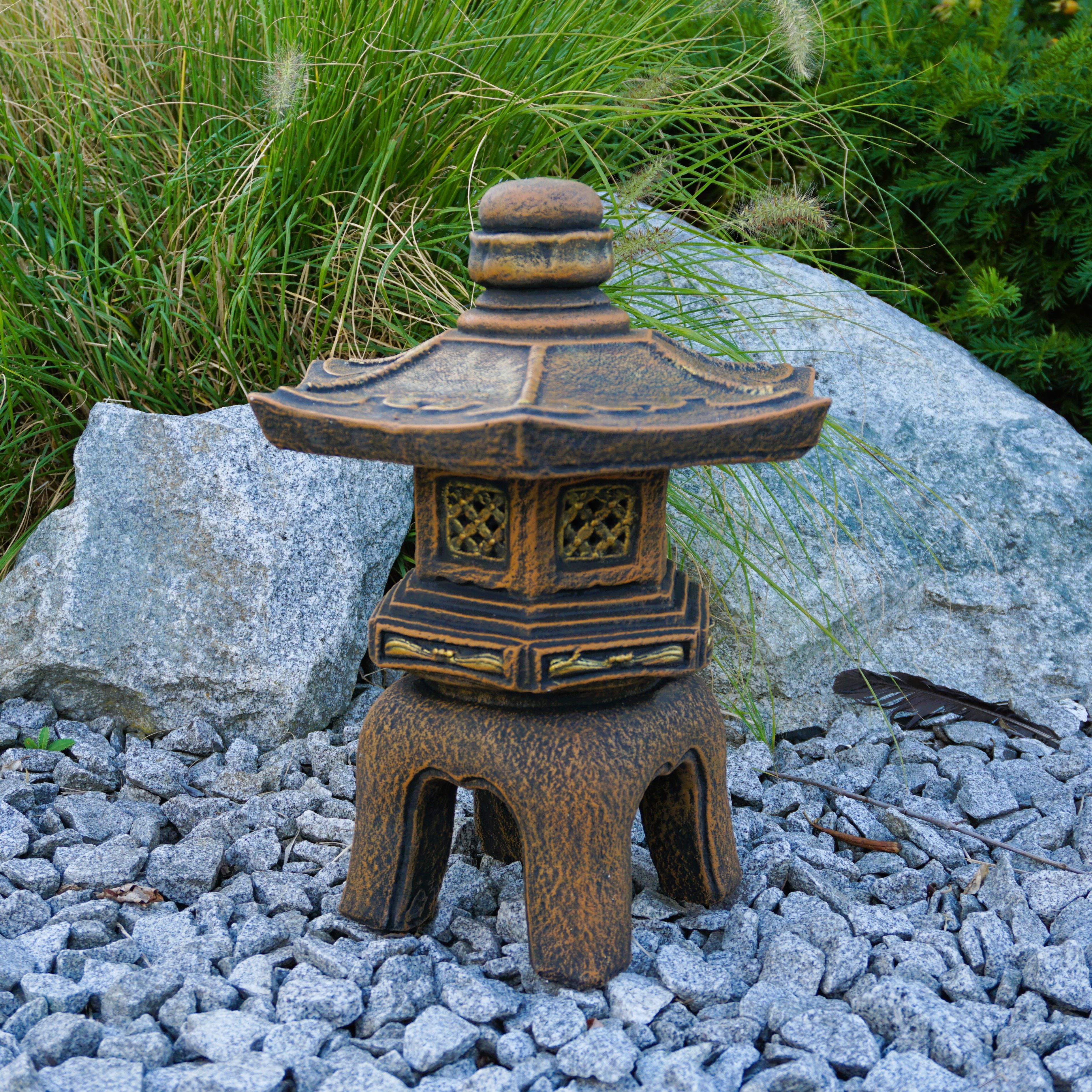 gartendekoparadies.de Gartenfigur Japanische Oki-Gata Steinlaterne, H. günstig online kaufen