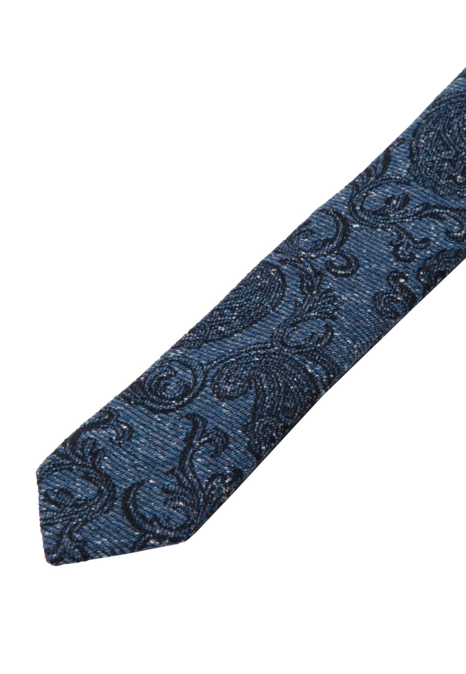 seidensticker Krawatte Slim Schmal (5cm) Paisley