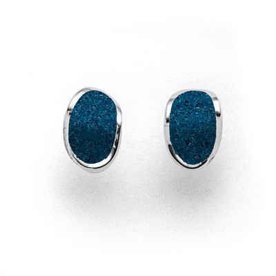DUR Ohrring-Set DUR Schmuck: Ohrring "Blaue Lagune" mit Steinsand O5349