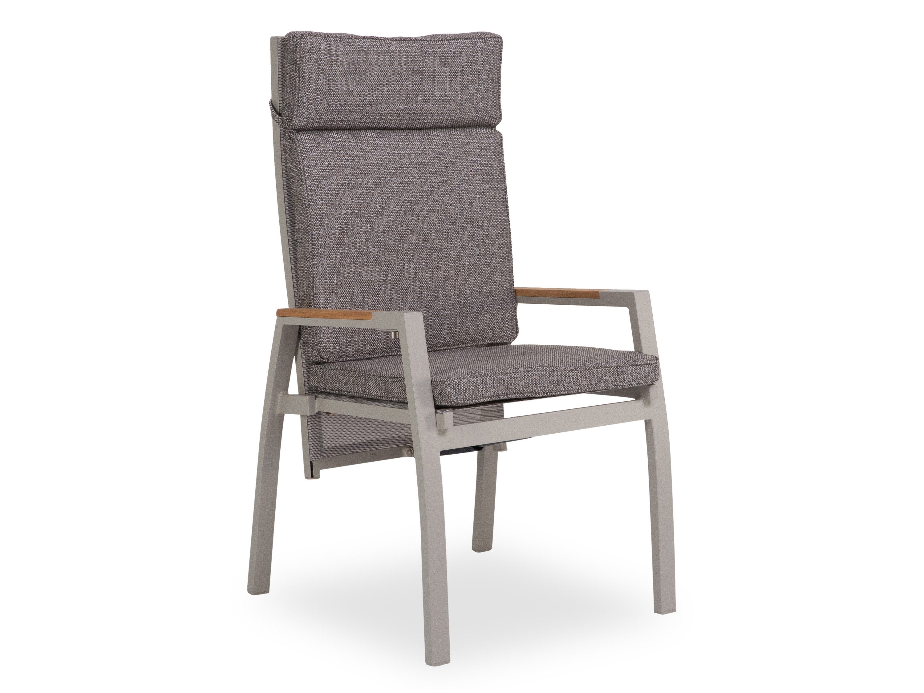 SANSIBAR LIVING Gartenstuhl Positionsstuhl SANSIBAR HAGEBY BHT 58x110x72 cm beige