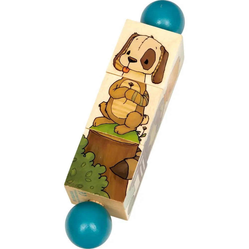 COPPENRATH DIE SPIEGELBURG Spiel Holz-Dreh-Puzzle