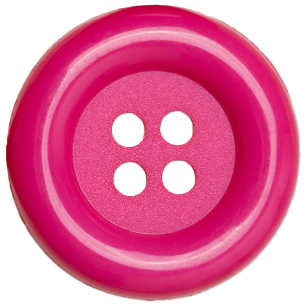 Goldschmidt Kostüme Kostüm XL-Knöpfe 5cm 4 Stk pink