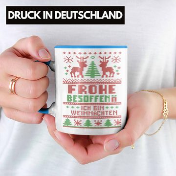 Trendation Tasse Trendation - Weihnachten Tasse Ich Bin Weihnachtstasse Weihnachtstassen Lustig Glühwein Becher Geschenk Tassen Weihnachtsmarkt Frauen Männer