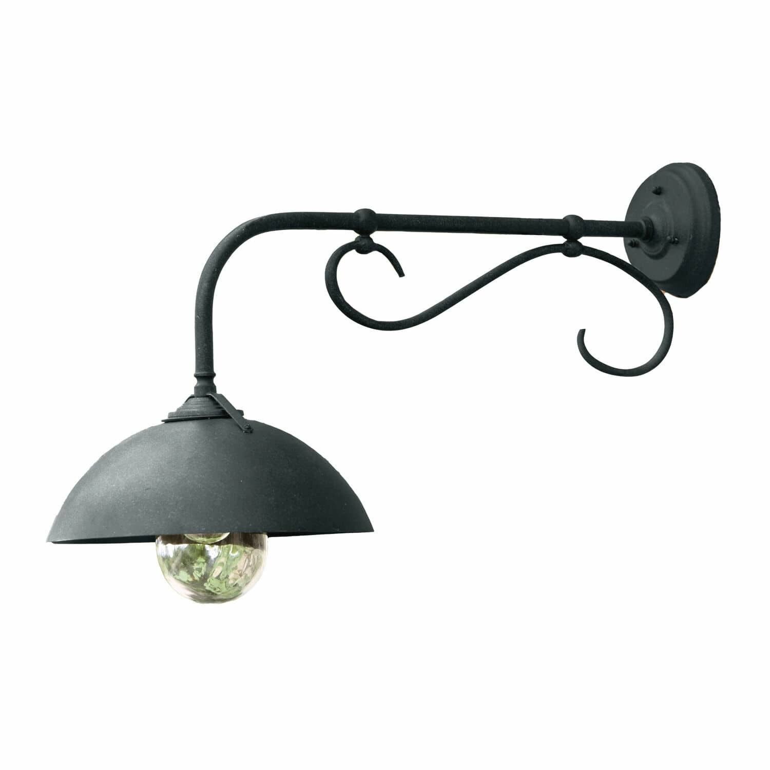 Mirabeau Außen-Wandleuchte Außenwandlampe Lupia schwarz