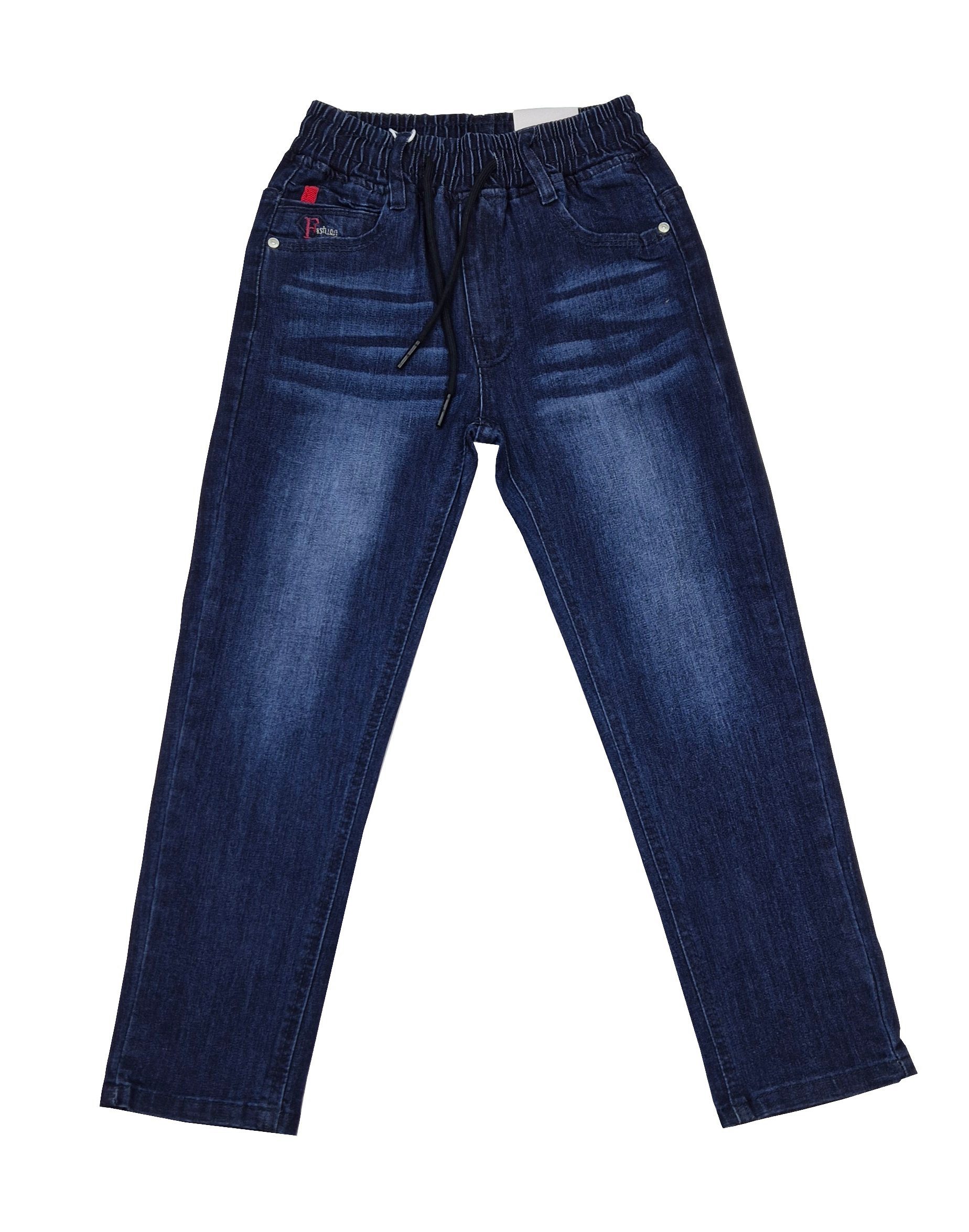 Sweatjeans Jungen Jeanshose Hose mit Gummibund & Kordelzug J508
