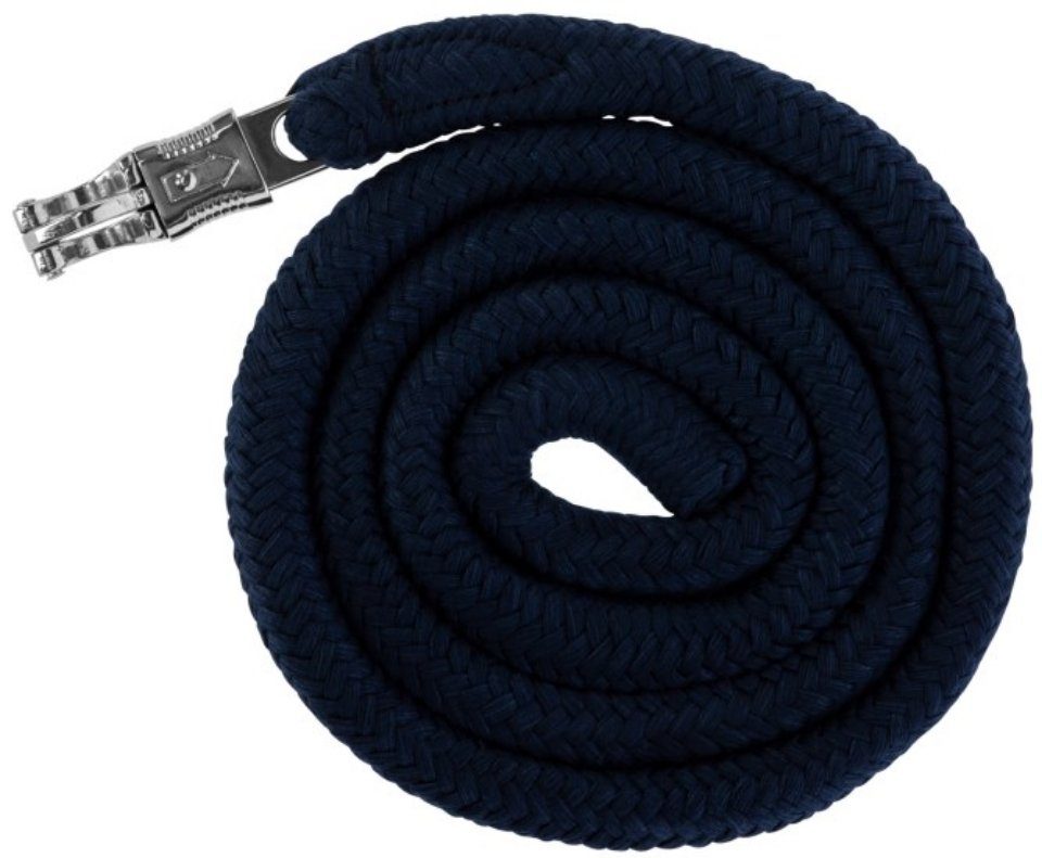 Führstrick Baumwollstrick 200 cm dunkelblau Panikhaken 3210504