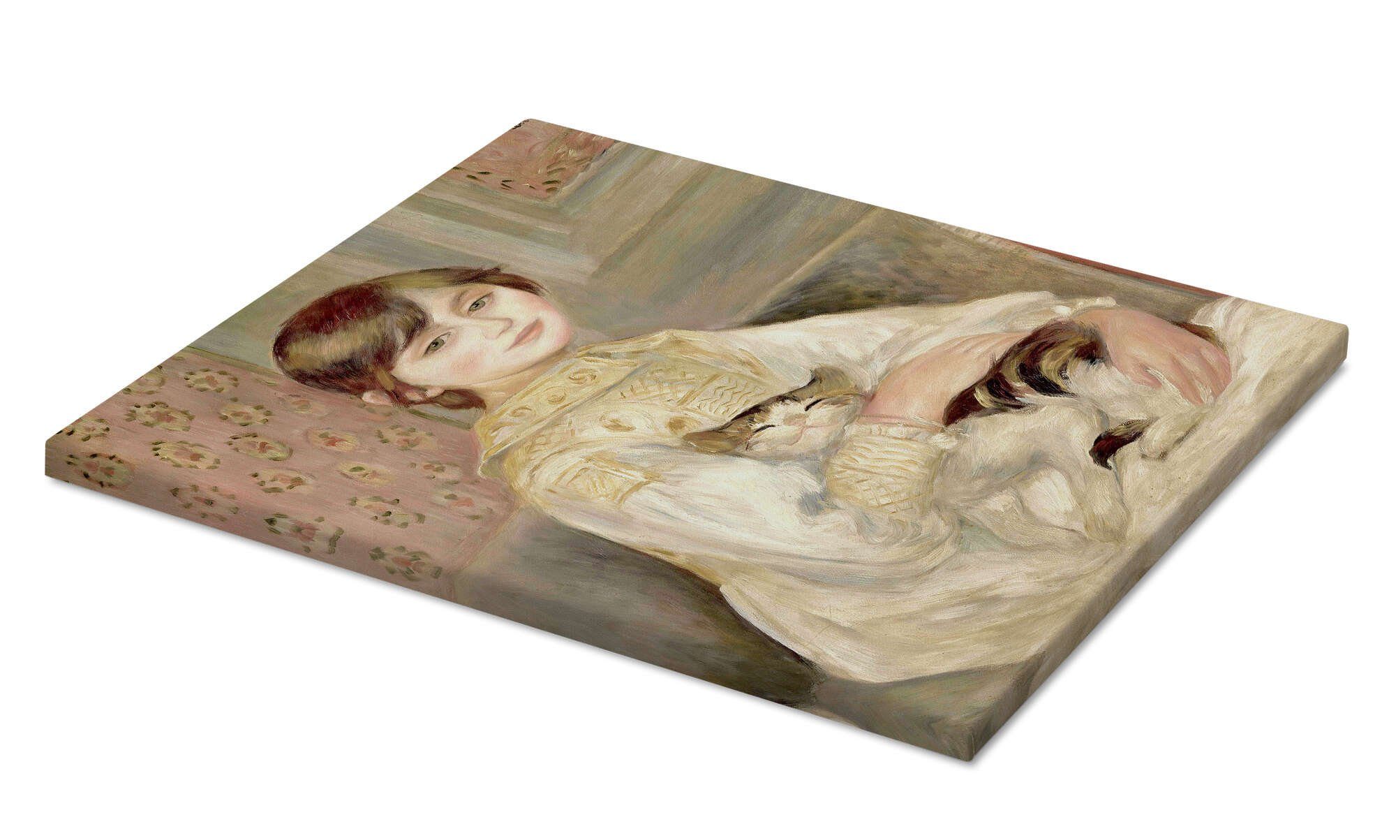 Posterlounge Leinwandbild Pierre-Auguste Renoir, Julie Manet günstig online kaufen