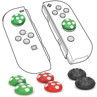 Speedlink Stix Cap Trigger Thumb-Grips Stick Kappen Controller (Grip Caps Knöpfe Kappen für Nintendo Switch Controller, Anti-Rutsch)