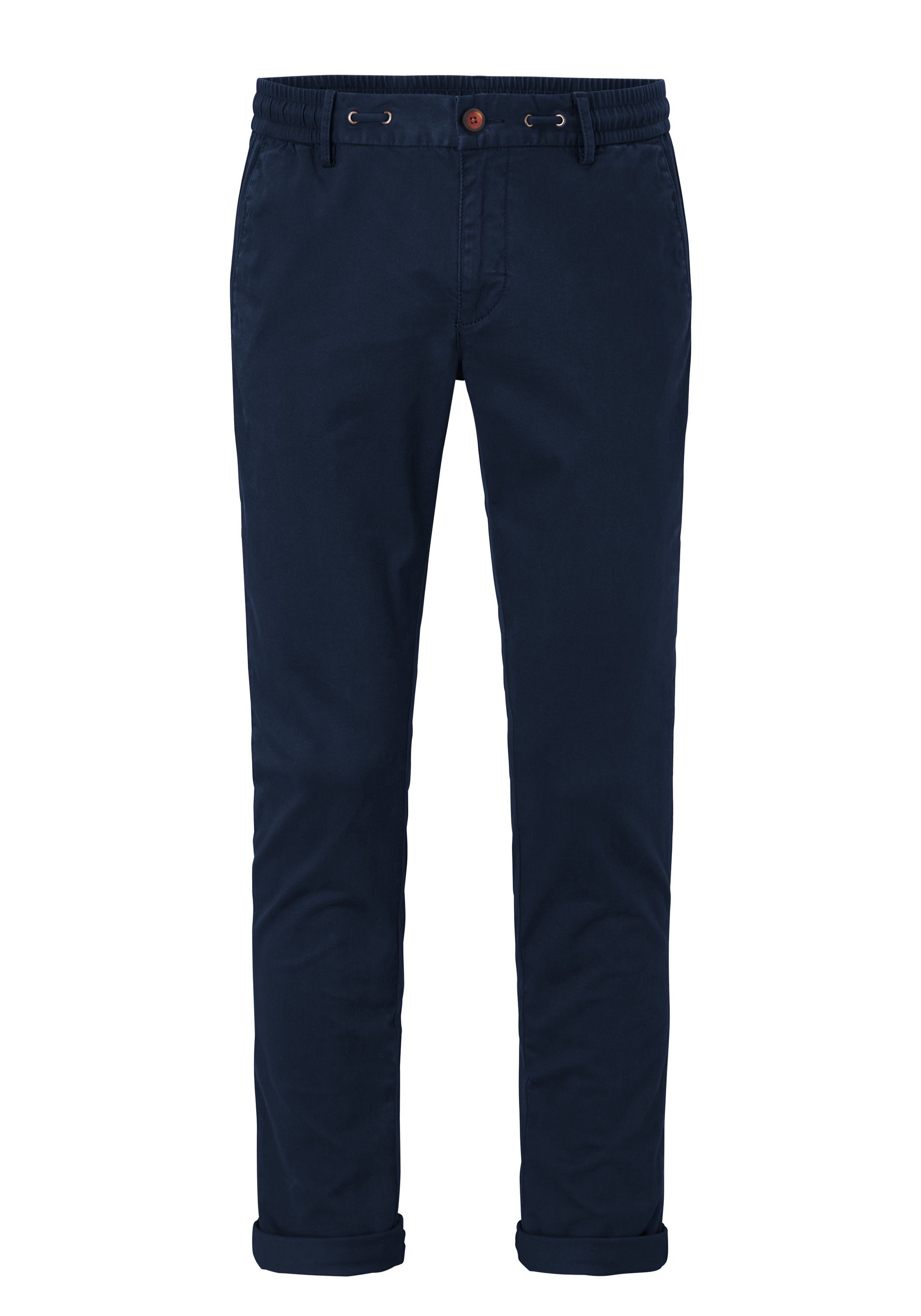 Herren Jogg uni Stoffhose Redpoint Chino Welland navy