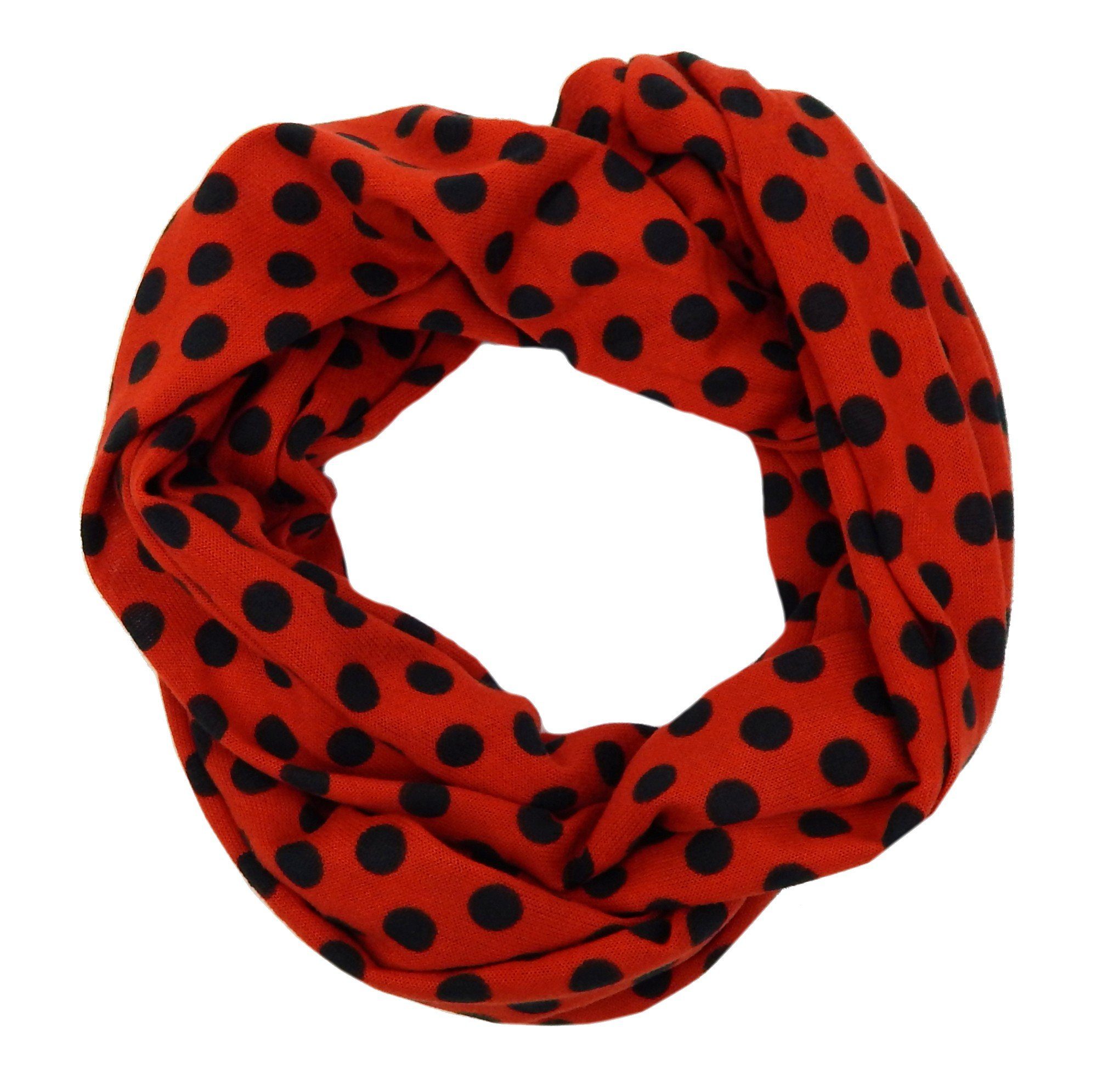 Ella Jonte Loop, mit Punkte Rockabilly Strickloop Viskose günstig online kaufen