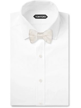 Tom Ford Krawatte TOM FORD Classic Evening Smoking Fliege Icon Pre-Tied Silk-Faille Bow