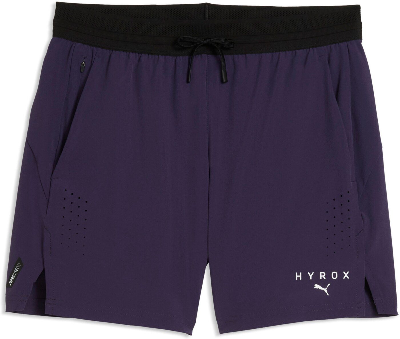 Sporthose M PUMA X HYROX DRYELITE 5 SHORT DEEP PLUM