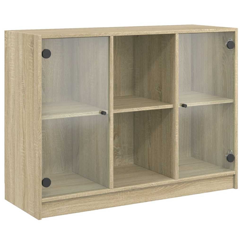 vidaXL Sideboard Sideboard Sonoma-Eiche 102x37x75,5 cm günstig online kaufen