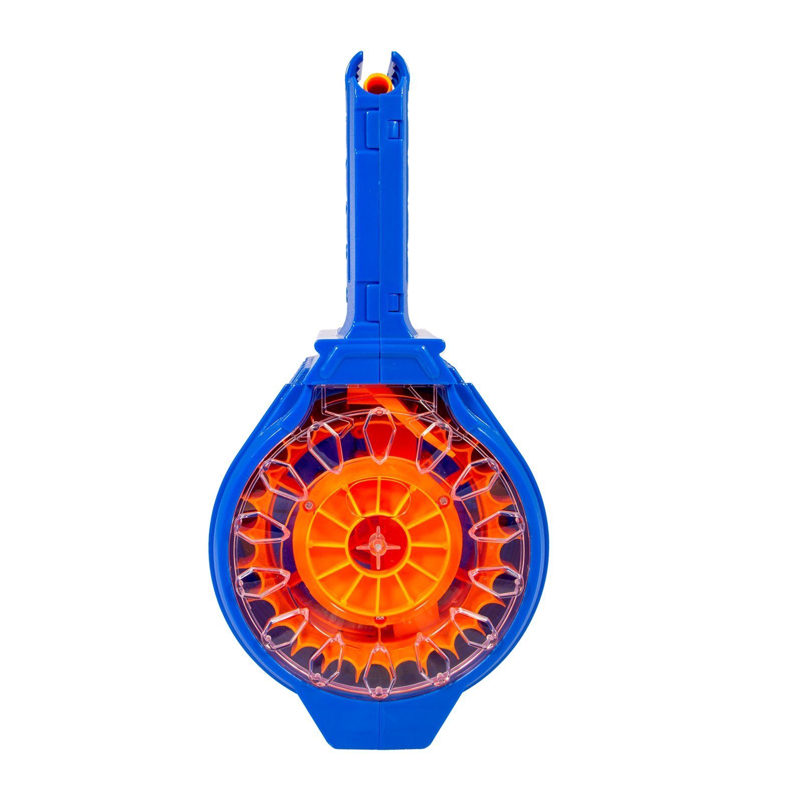 Blasterparts Blaster 30er Trommelmagazin - für NERF & Dartblaster, Großes symmetrisches Trommelmagazin für 30 Darts mit Darts
