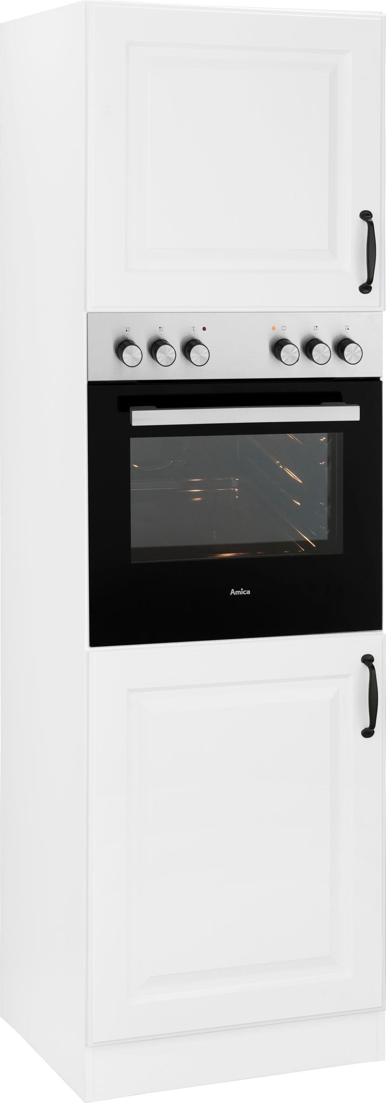 wiho Küchen Backofenumbauschrank Erla 60 cm breit mit Kassettenfront – Bild 2 von 5