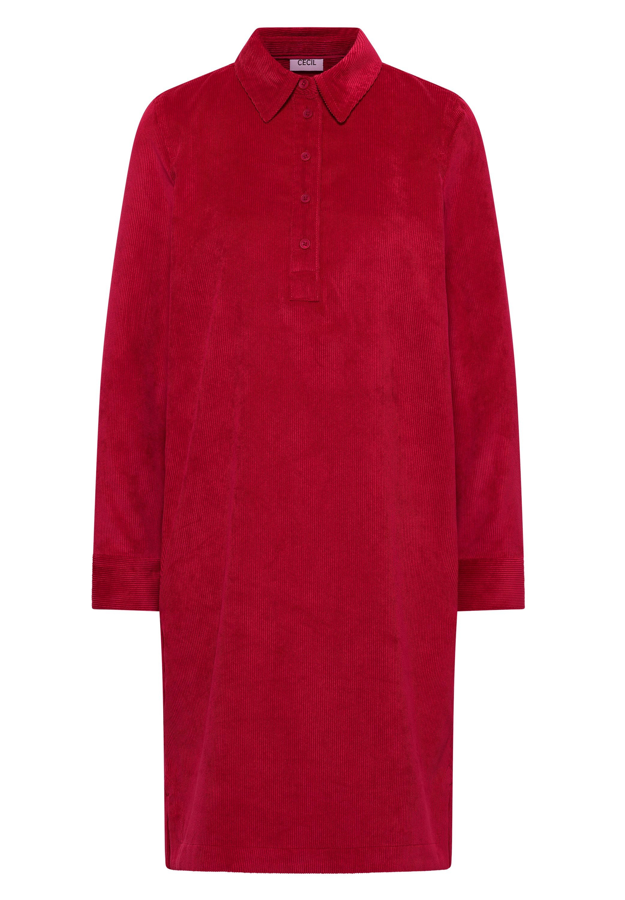 CECIL Cordkleid Cordkleid in Unifarbe (1-tlg)