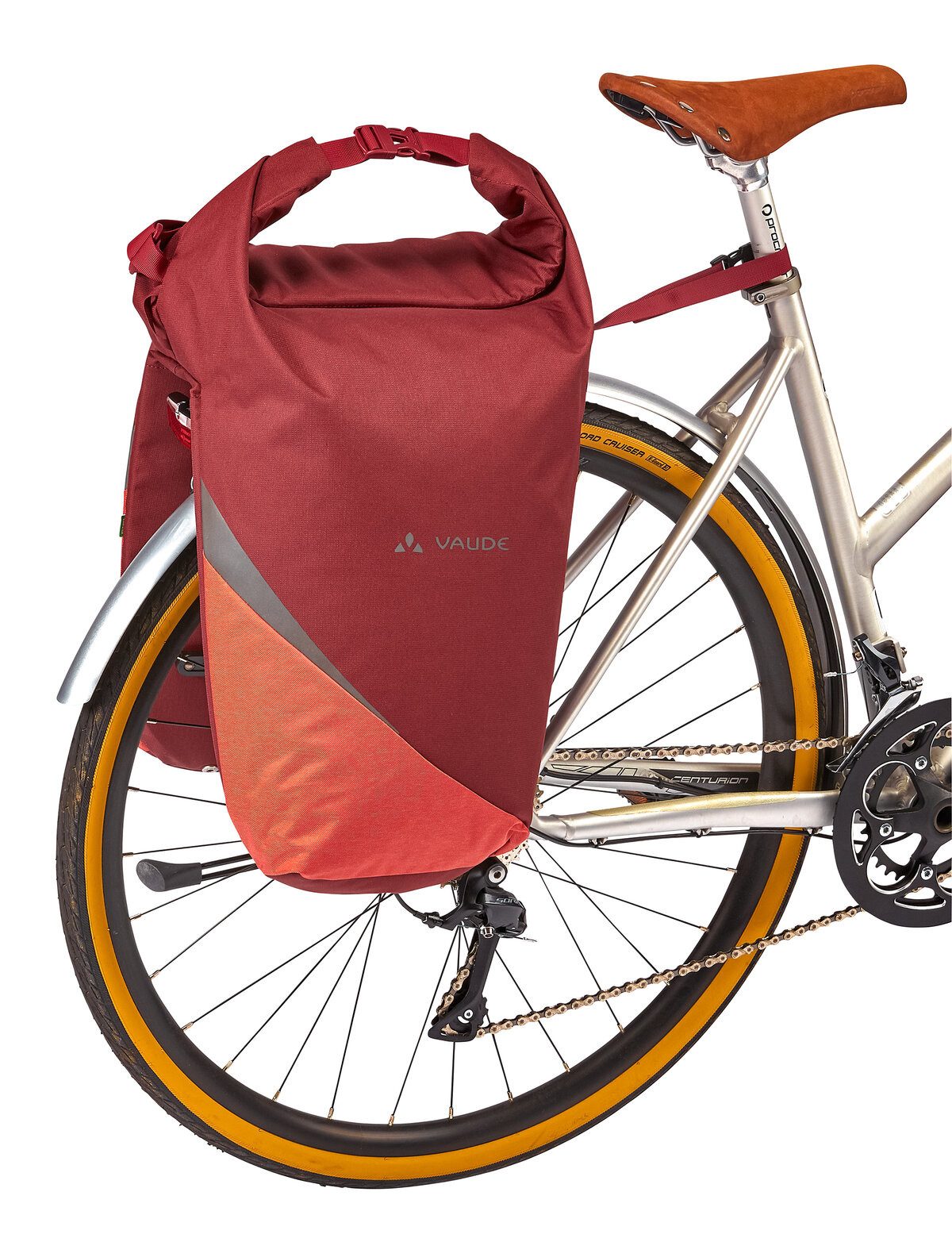 VAUDE Fahrradtasche Road Master Urban (Double), Doppel-Packtasche, aus Polyester, mit großem Packmaß – Bild 2 von 5