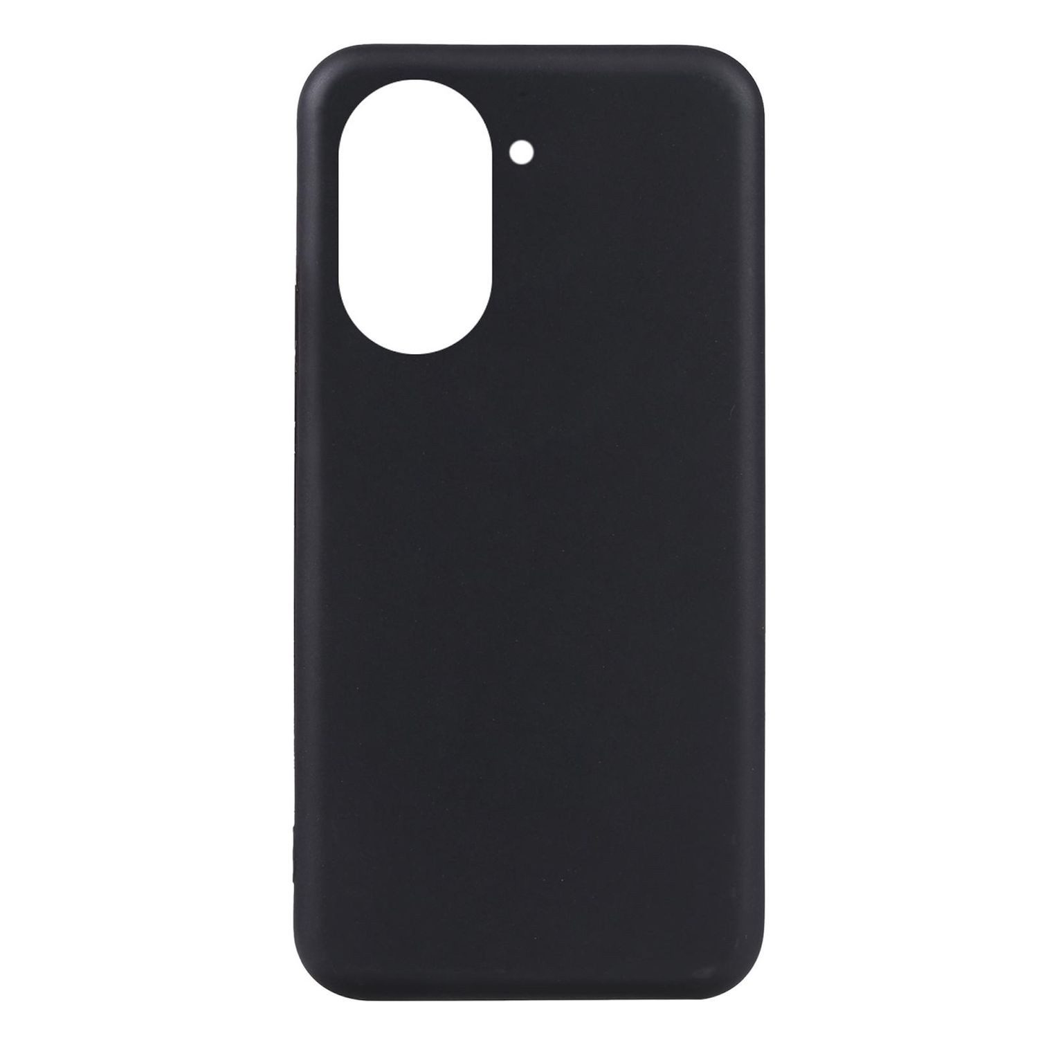 Wigento Handyhülle Für Xiaomi Redmi A5 4G Silikon TPU Schutz Hülle Flexibel Dünn Schwarz, Stilvolle TPU Hülle, präzise Aussparungen, schützend