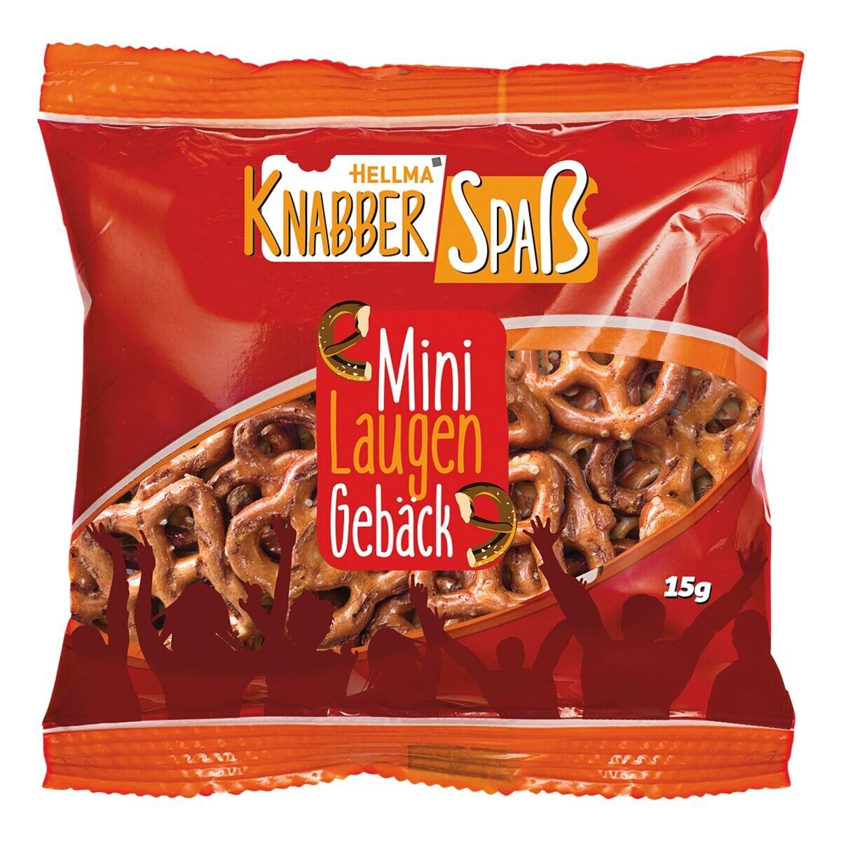 Hellma Knabberei Mini-Laugengebäck, 70x 15 g