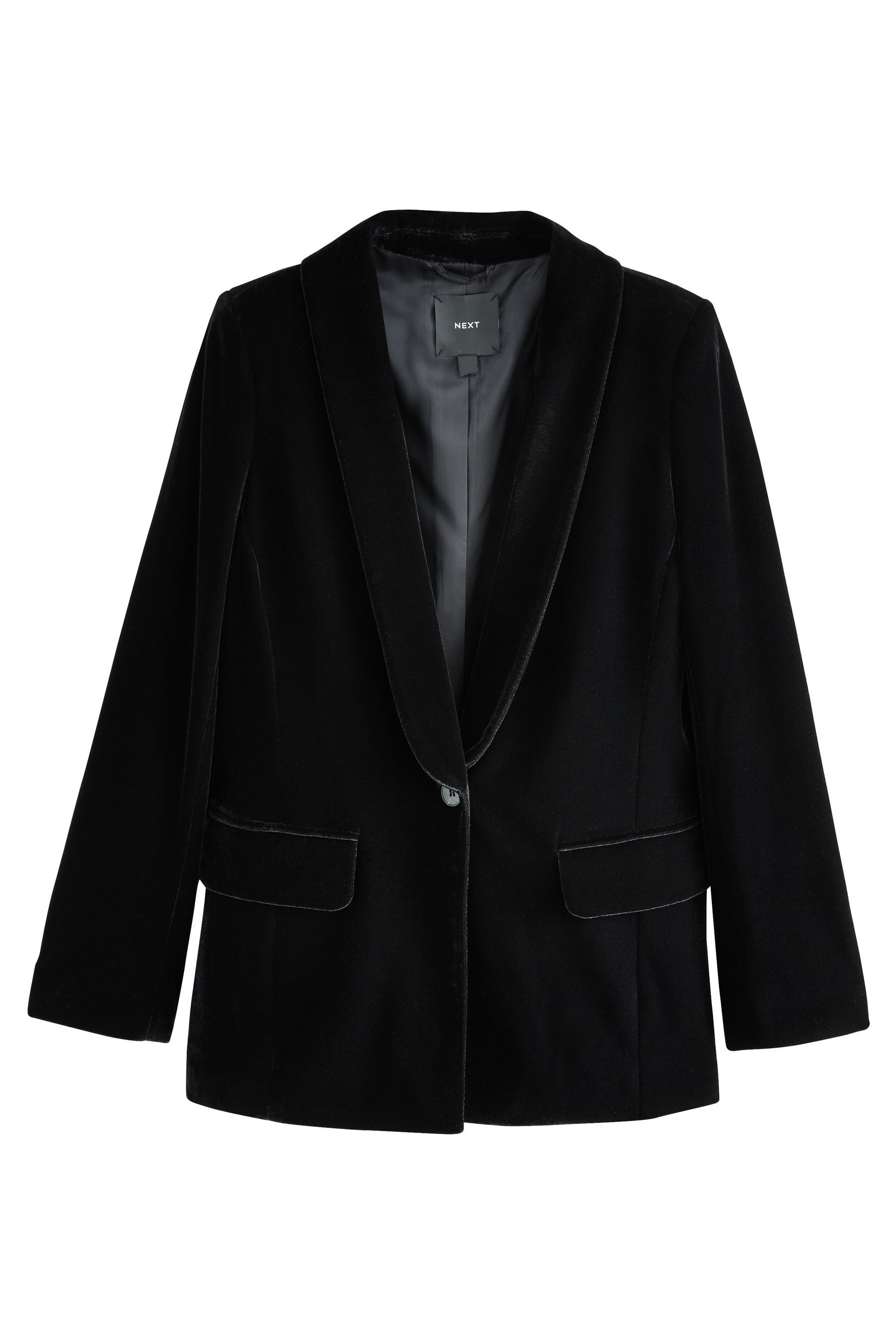Next Jackenblazer Einreihiger Samtblazer (1-tlg) günstig online kaufen