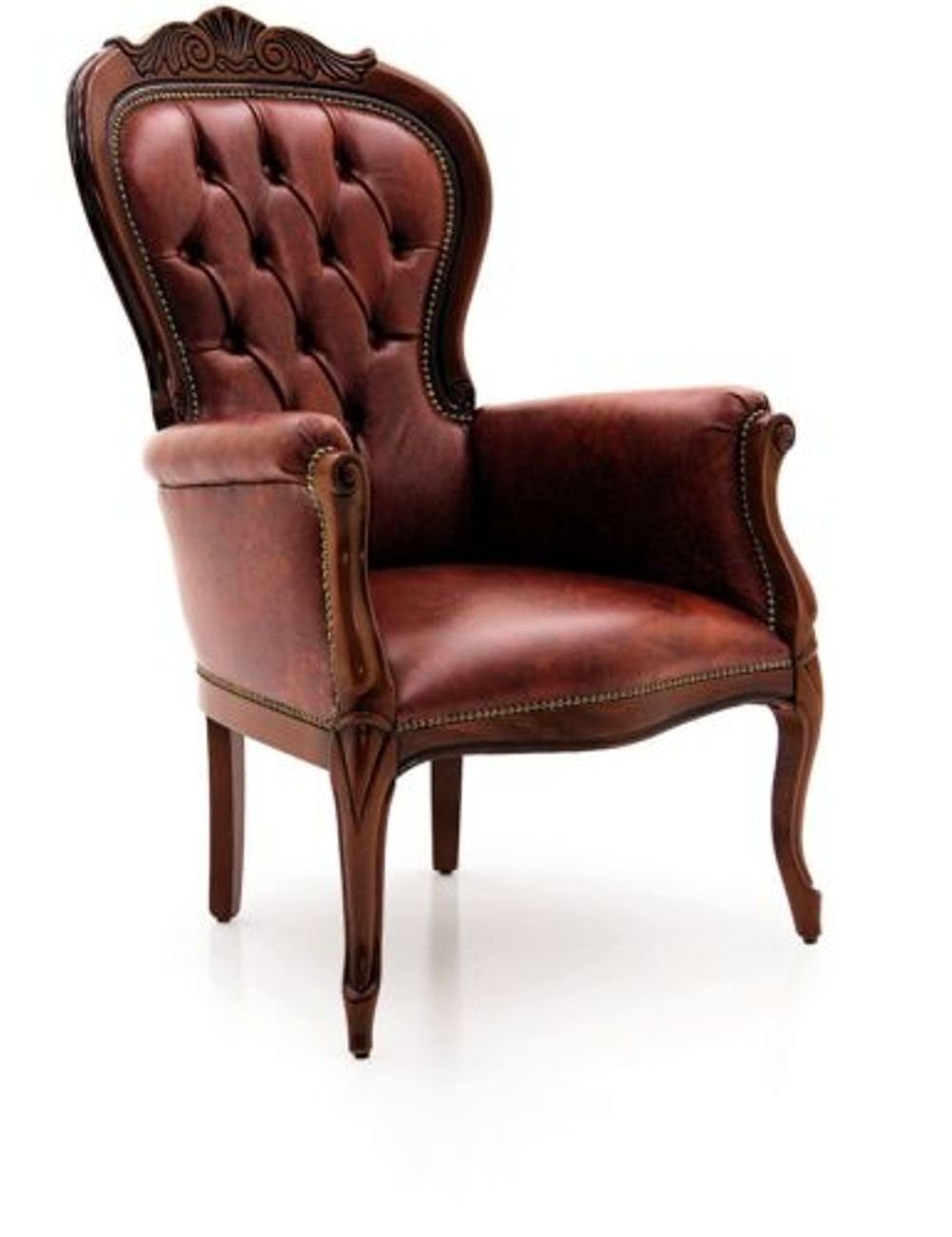 JVmoebel Sessel Designer Lounge Stuhl Club Relax Stoff Leder Polster Einsitzer Chesterfield-Sessel,