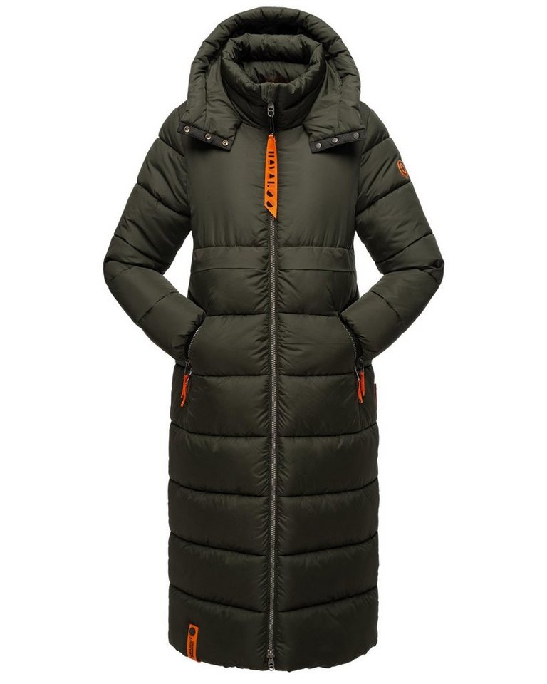 Steppmantel damen winter grün Clearance