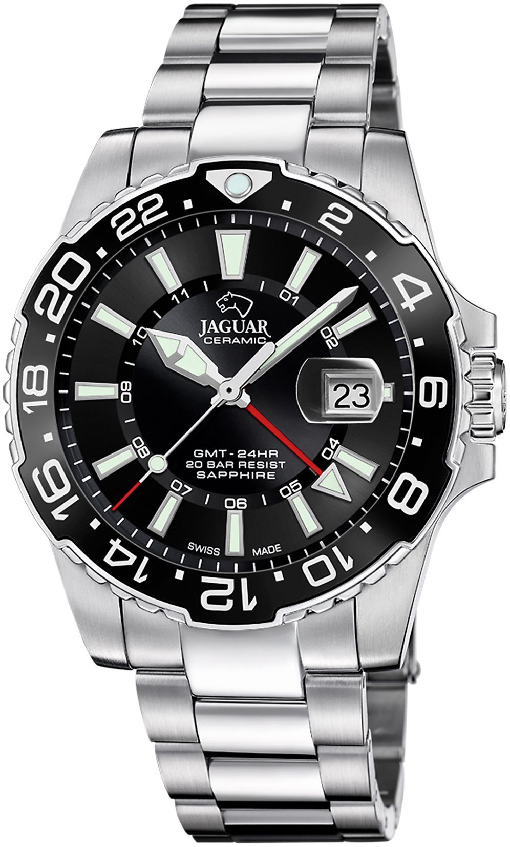 Jaguar Quarzuhr Executive Ceramic GMT J1011/6, günstig online kaufen