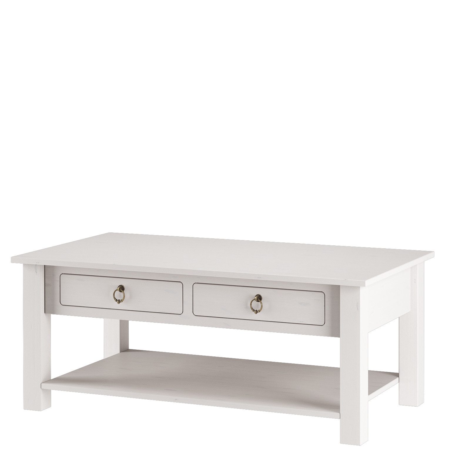 loft24 Couchtisch Inga, Wohnzimmertisch, 2 Schubladen, günstig online kaufen