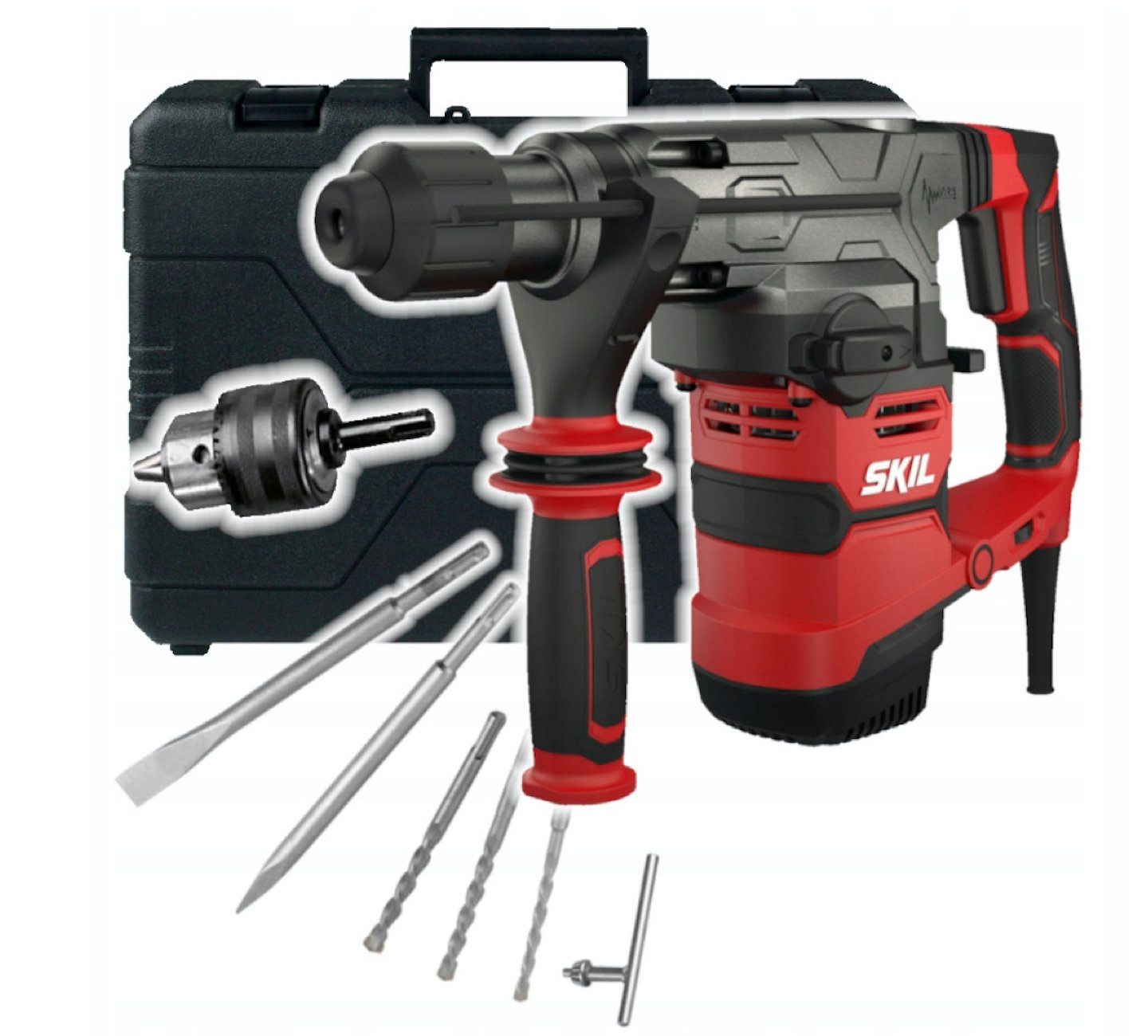 SKIL Akku-Bohrhammer Bohrhammer 1781 GB SDS-plus 1500W (Koffer) 5.0J