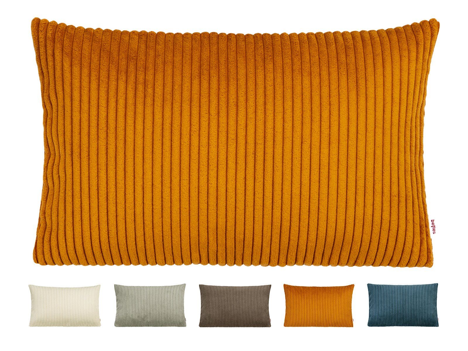 beties Kissenbezug HYggelig No.2, (1 Stück), Samt-Breit-Cord Deko-Kissenhül günstig online kaufen