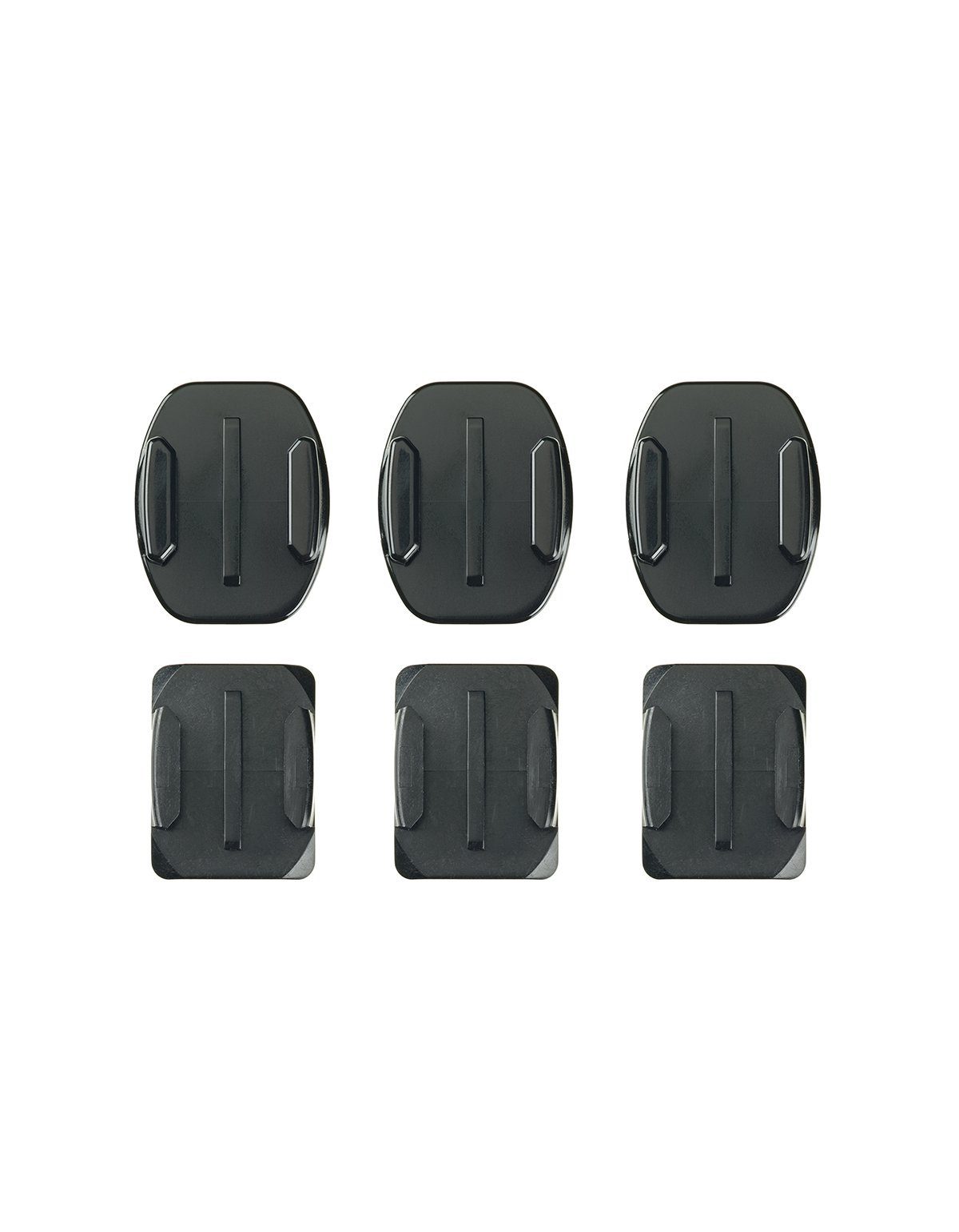 GoPro Kamerazubehör-Set Curved + Flat Adhesive Mounts, (1 tlg)