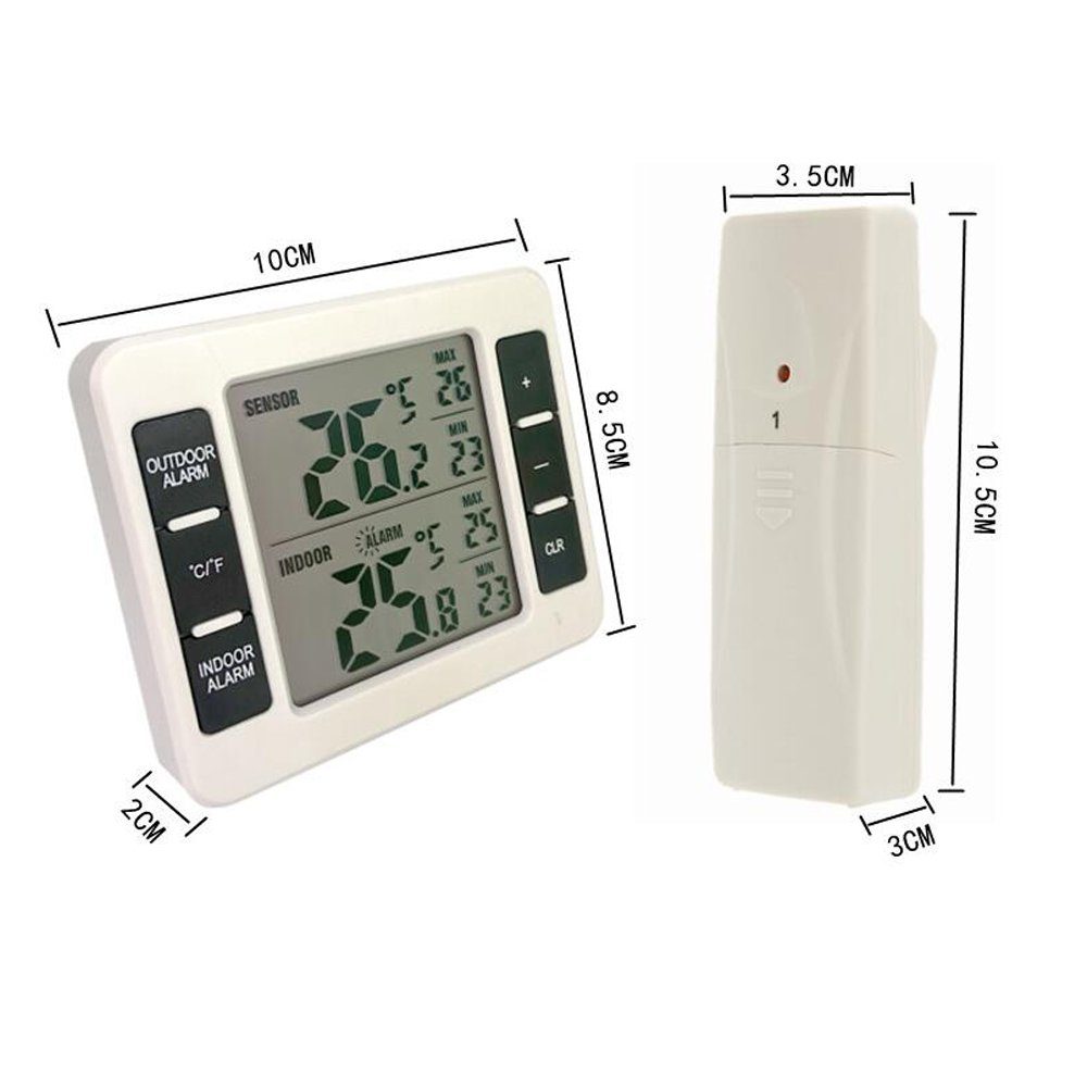 Kühlschrank GelldG Gefrierschrank Kühlschrankthermometer Thermometer, Thermometer