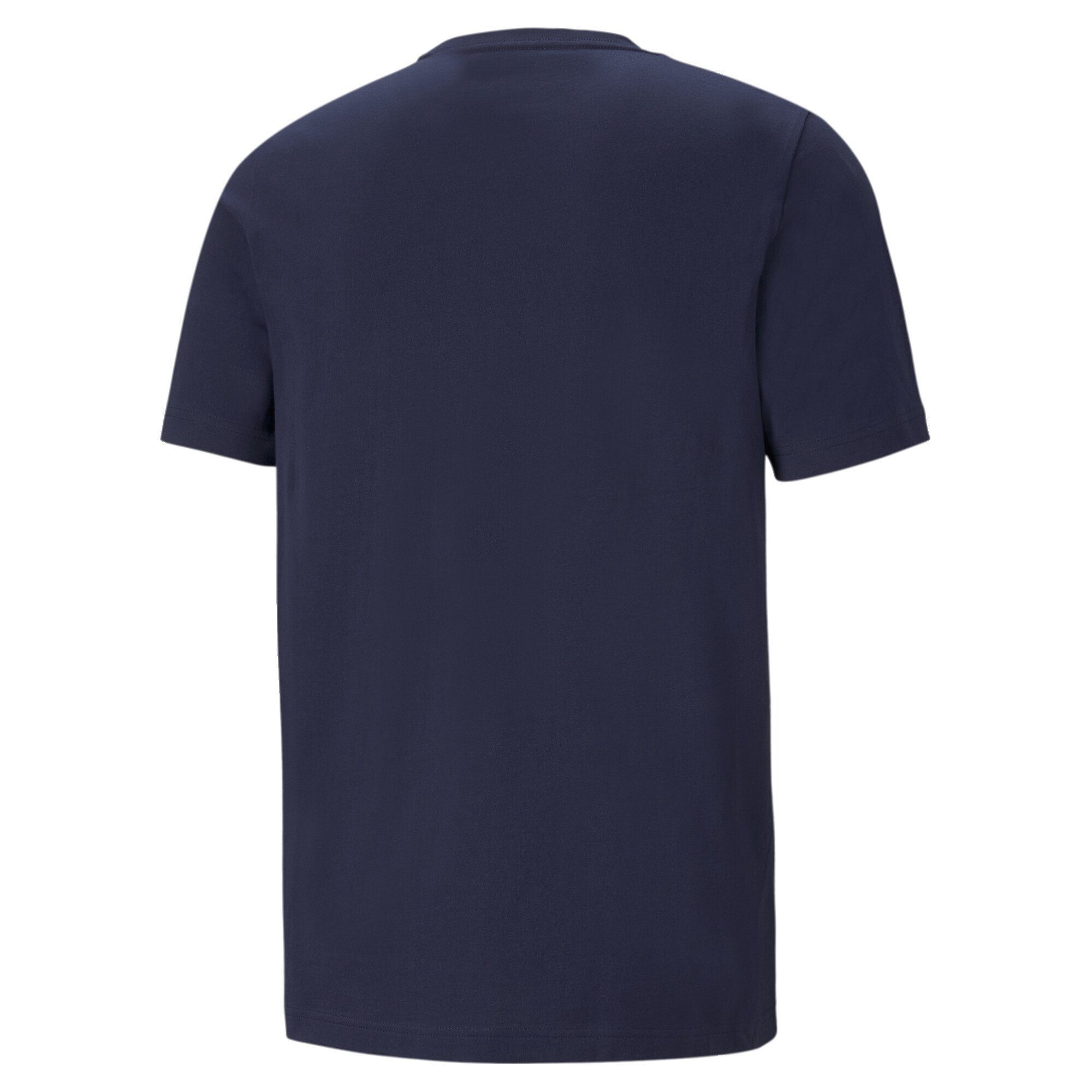PUMA Peacoat T-Shirt Blue Essentials Herren T-Shirt Logo