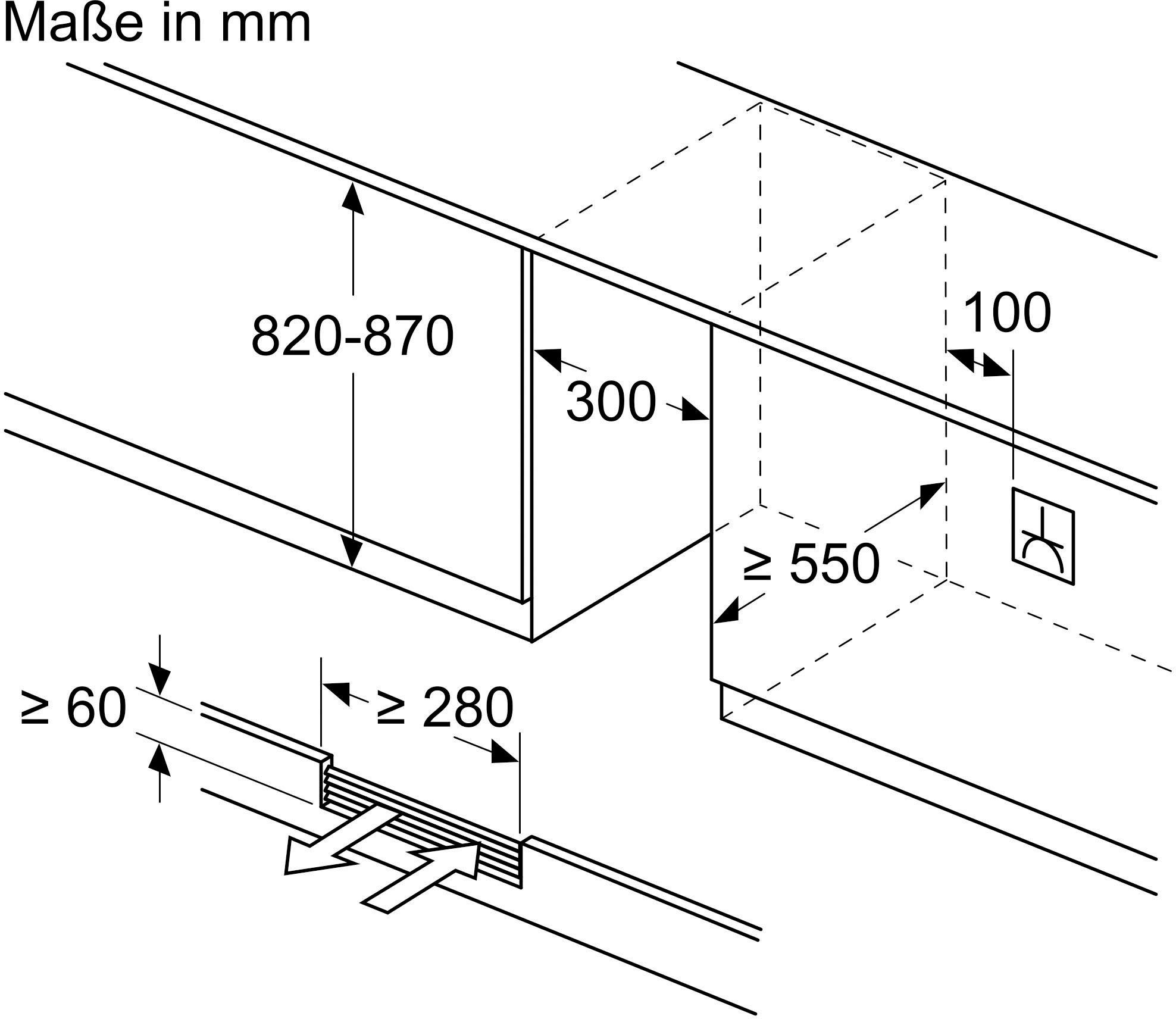 BOSCH Weinkühlschrank für Standardflaschen 0,75l KUW20VHF0, 21 á