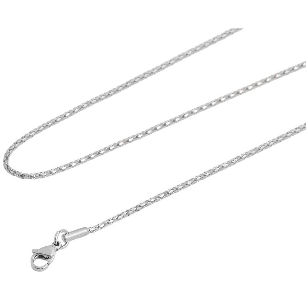 Adelia´s Kette ohne Anhänger Unisex Halskette aus Edelstahl 80+5, Perfekt a günstig online kaufen