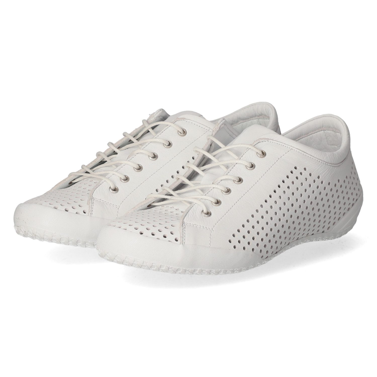 Andrea Conti Andrea Conti 0345767-001 WEISS Damen Glattleder weiß Schnürschuh