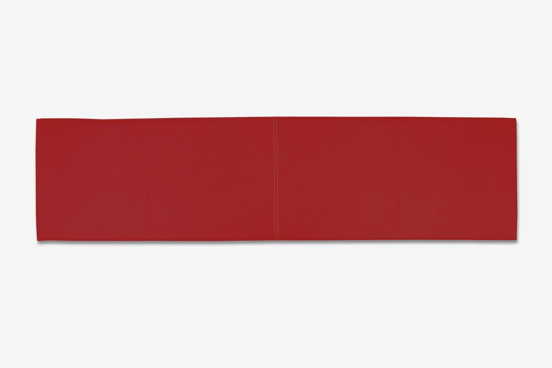 animal-design Kopfstütze, (1 St), Wandkissen L Breite 115cm Kunstleder mit Montage-Set verschiedene Farben rot