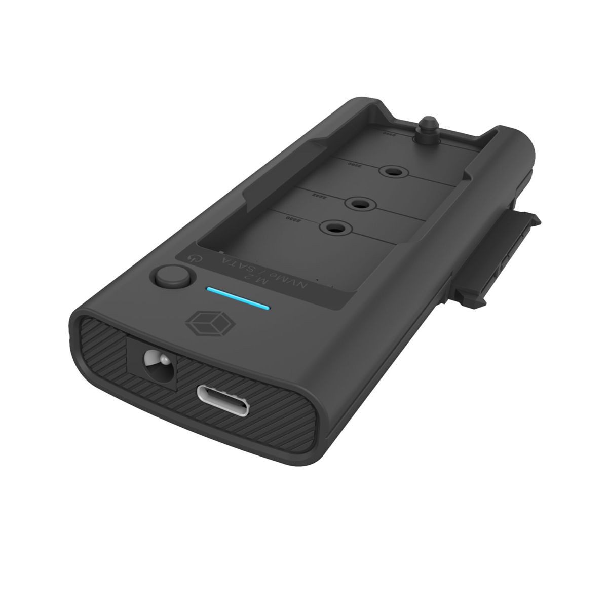 ICY BOX Festplatten-Gehäuse IB-180MS-C31 DockingStation M.2 NVMe&SATA SSD