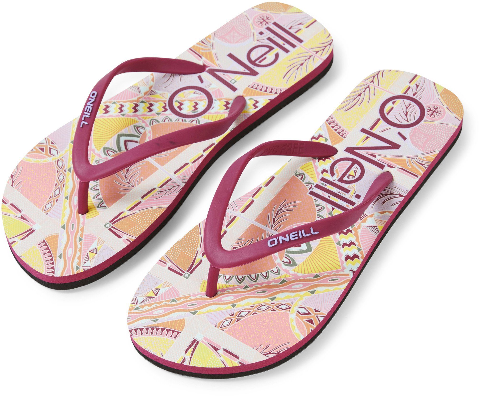 O'Neill PROFILE GRAPHIC SANDALS Zehentrenner rosa