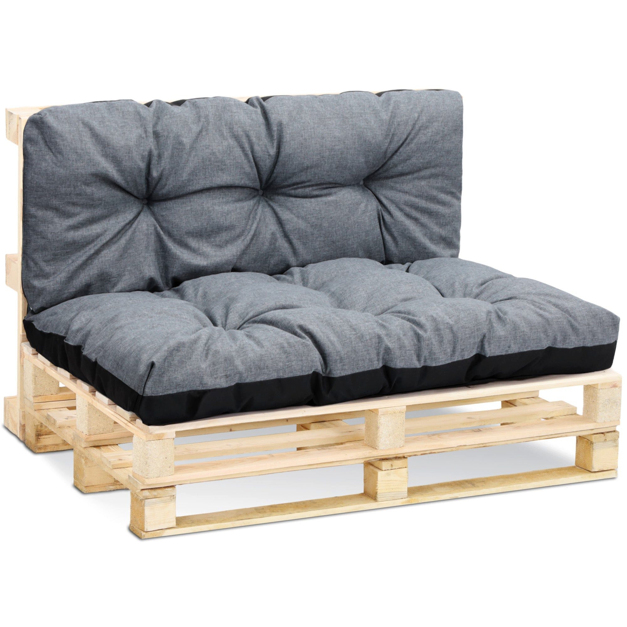 Amazinggirl Palettenkissen Palettenkissen Outdoor Waschbar - 80x120 cm Pallettensitzkissen