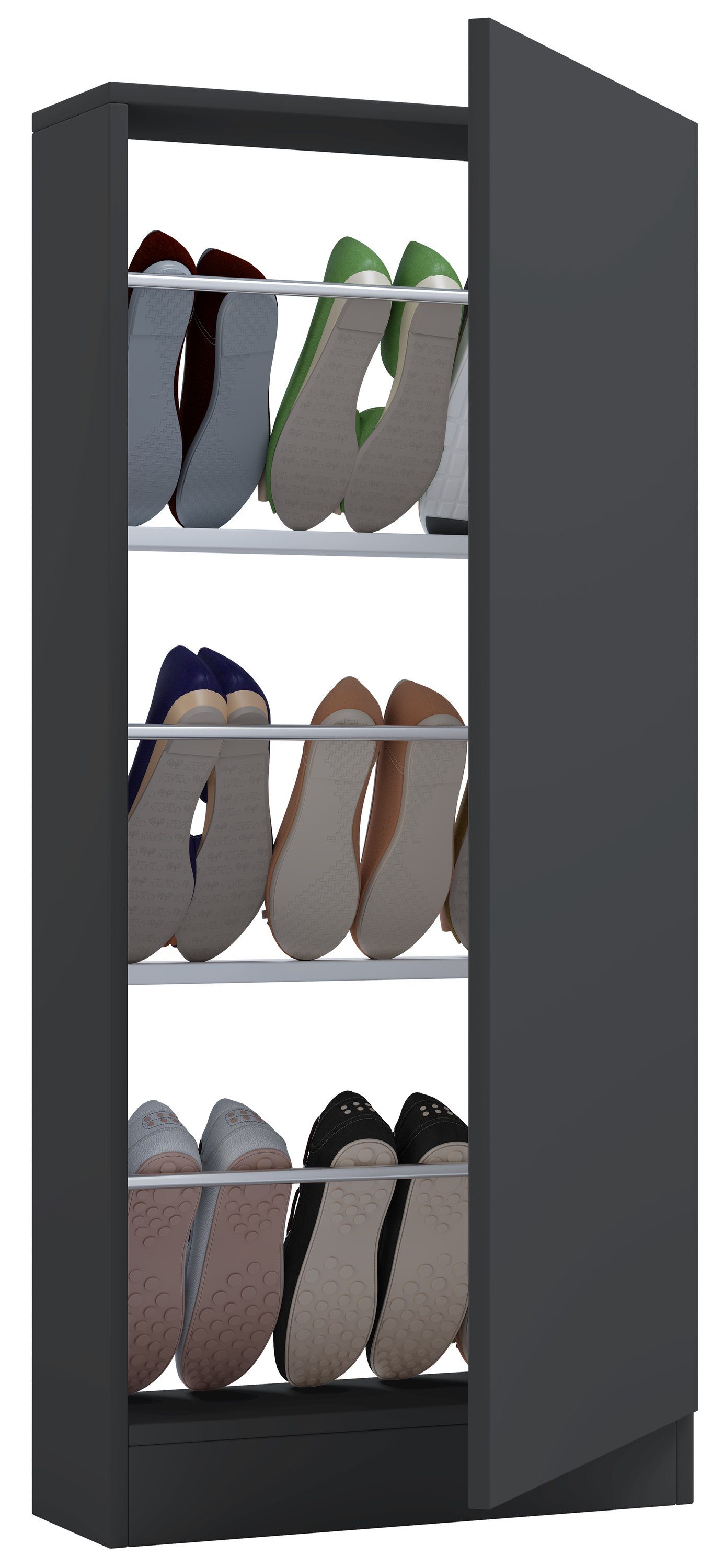 VCM Schuhschrank Holz Schuhschrank Schuhkommode Fulisa günstig online kaufen