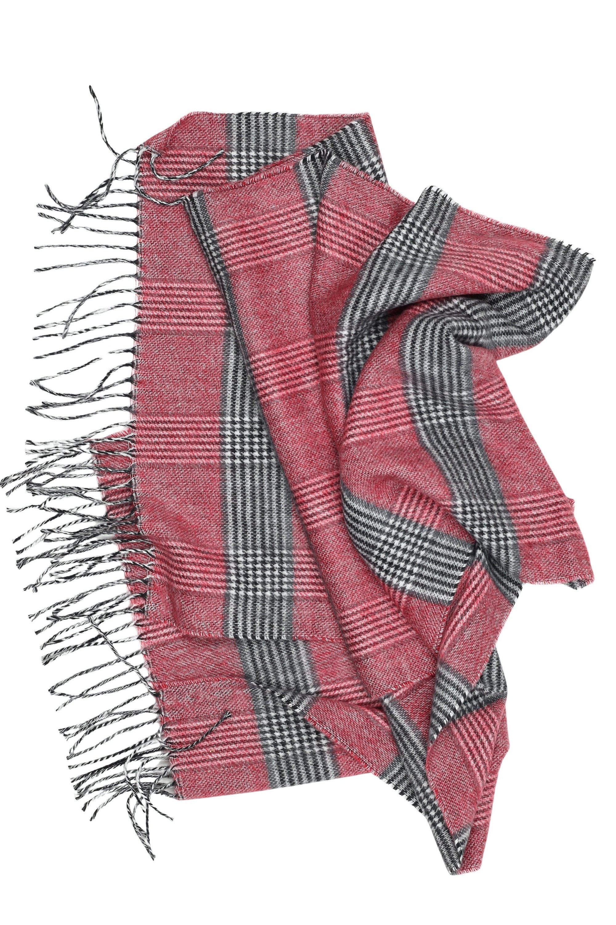 COLLEZIONE ALESSANDRO Wollschal Scotland, (1-St), Made in Italy, mit Karomuster