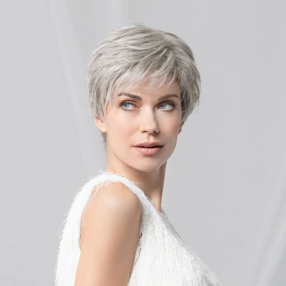 Ellen Wille Echthaarperücke Ellen Wille Encore Mono, Kurzhaarschnitt, Prime Hair, Monofilament, erweiterter Filmansatz