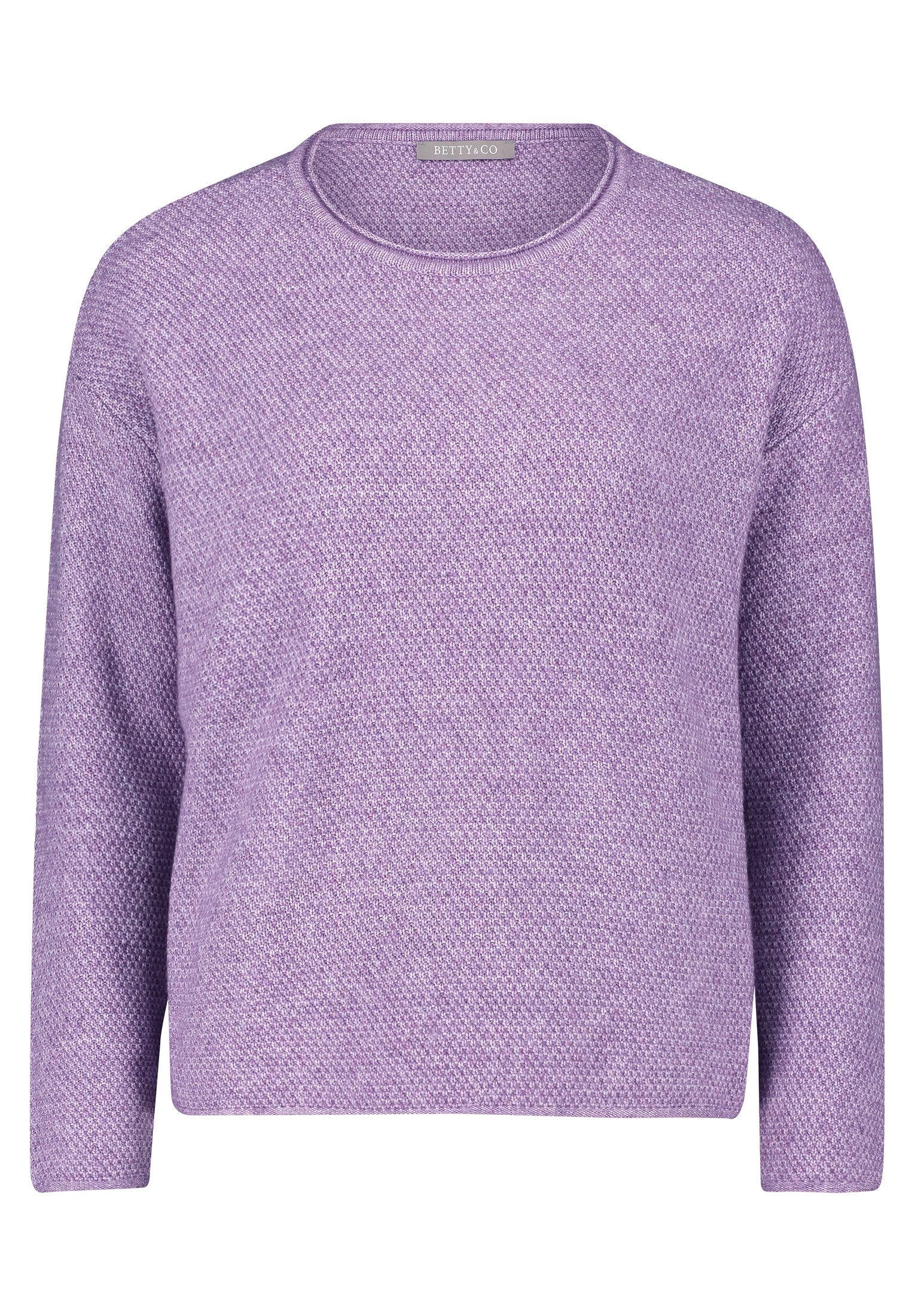 Betty&Co Strickpullover Damen Strickpullover mit Rundhalsausschnitt günstig online kaufen