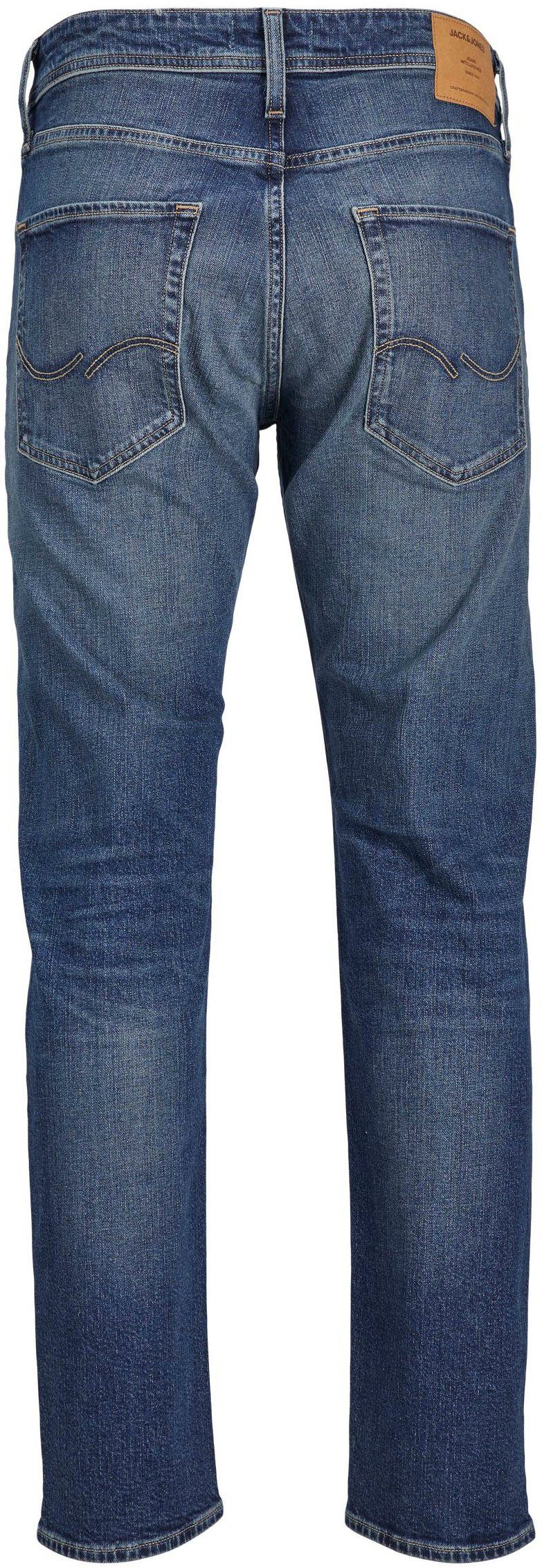 Blue Denim JJIMIKE BF 230 SBD Comfort-fit-Jeans JJORIGINAL Jones Jack &