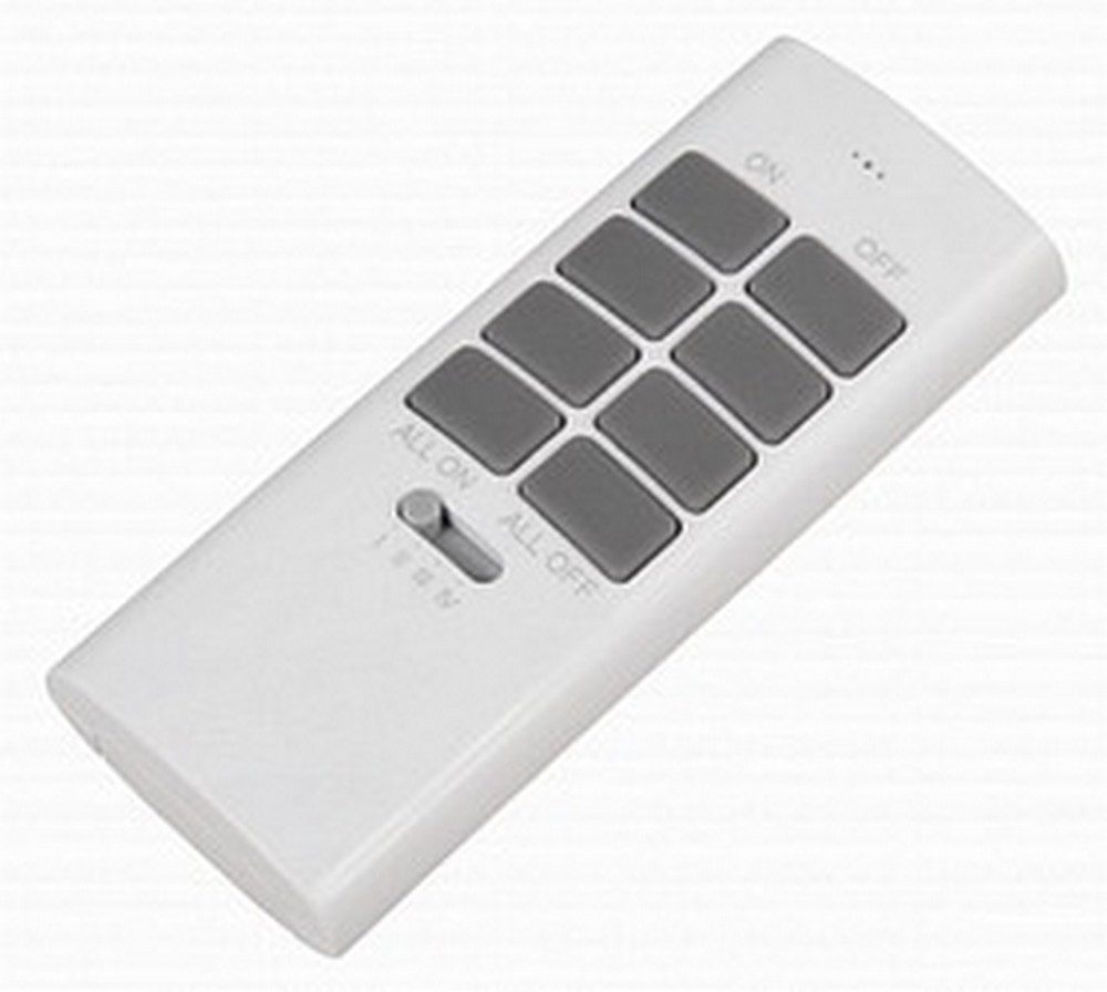 DIW Licht-Funksteuerung McPower ET-12 Funk-Handsender 12 Kanäle, 1 Schaltkontakte, 1-tlg.