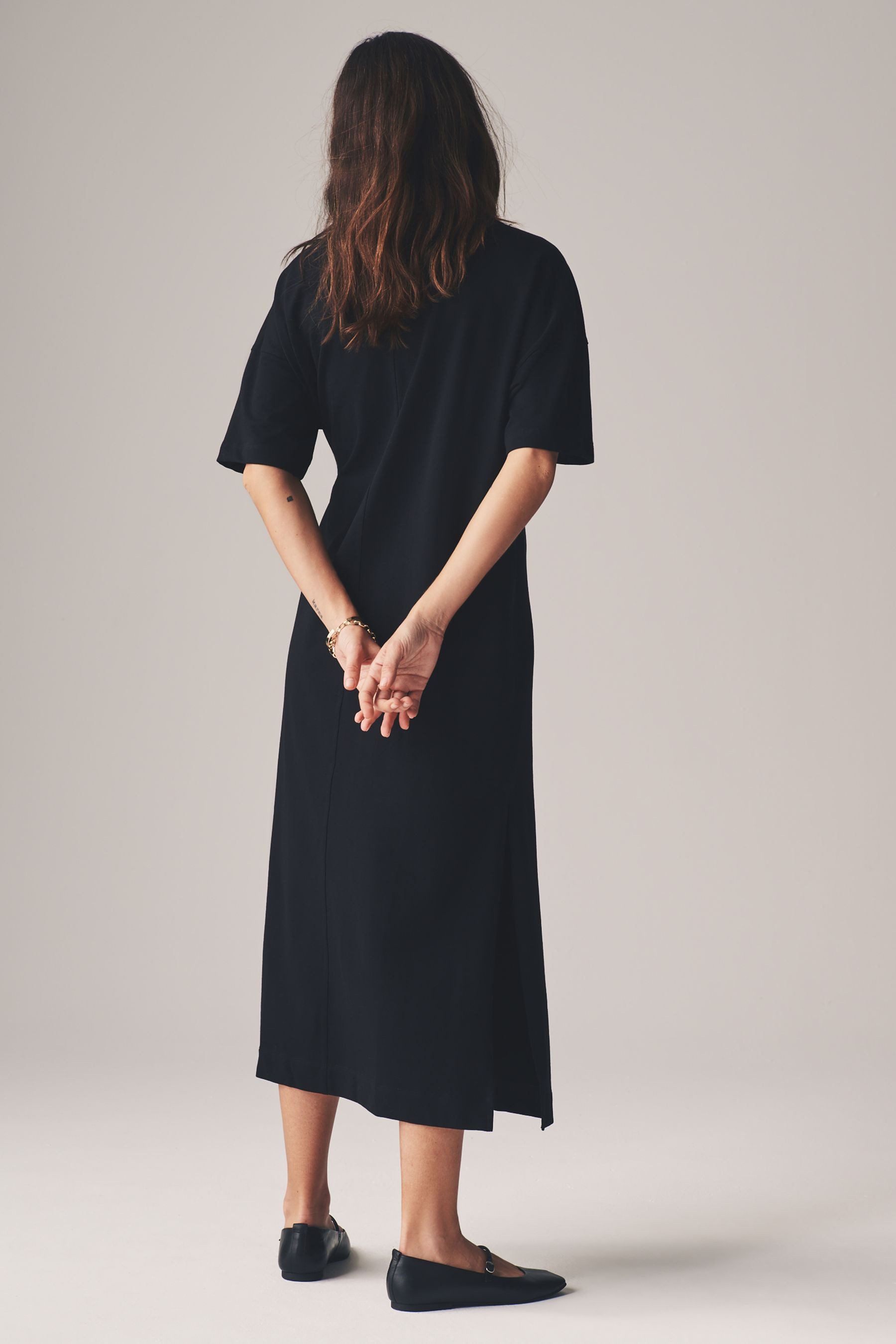 The Set Sweatkleid The Set Loopback-Sweatshirtkleider, günstig online kaufen