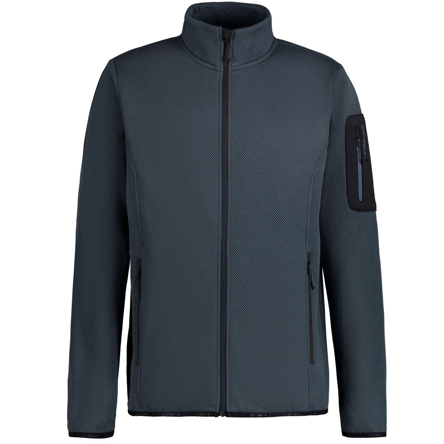 Icepeak Strickfleecejacke Bredstedt Midlayer ohne Kapuze