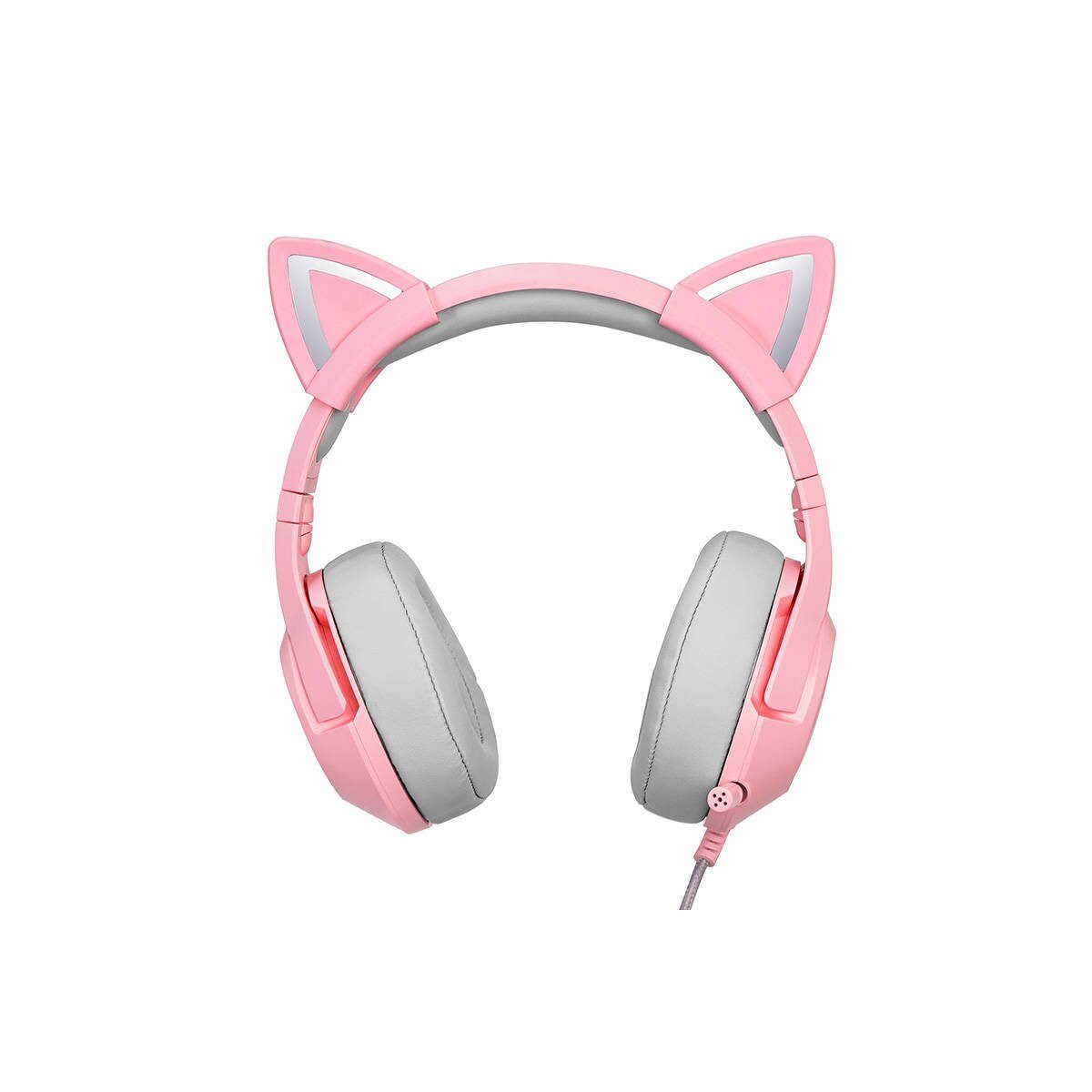ONIKUMA ONIKUMA K9 Pink RGB Gaming Headset On-Ear-Kopfhörer – Bild 3 von 5